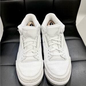 Jordan 3 “Triple White” very good condition! Us mens sz 10